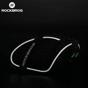 Planet Gates Bicycle Bag 3D Shell Rainproof Saddle Bag Reflective Bike Bag Shockproof Cycling Rear Seatpost Bag MTB Bike Accessories