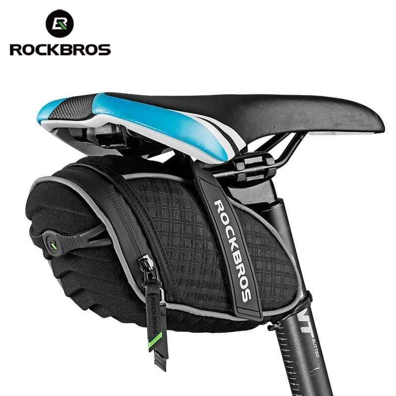 Planet Gates Bicycle Bag 3D Shell Rainproof Saddle Bag Reflective Bike Bag Shockproof Cycling Rear Seatpost Bag MTB Bike Accessories