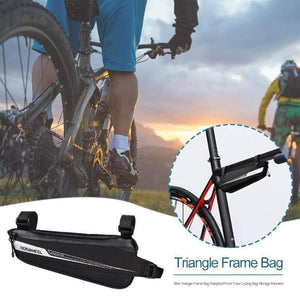 Planet Gates Bicycle Bag Bike Frame Bag Rainproof Front Tube Cycling Bag Road MTB Bike Storage Tool Panniers
