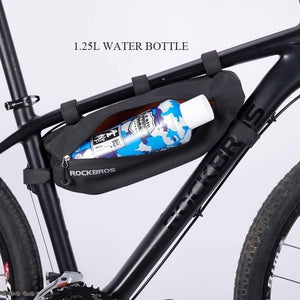 Planet Gates Bicycle Bag Cycling Triangle Saddle Frame Pouch Bags Rode MTB Waterproof Top Tube Front Frame Tool Kit Bag Accessories