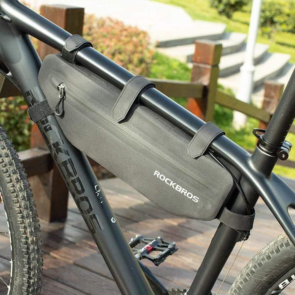 Planet Gates Bicycle Bag Cycling Triangle Saddle Frame Pouch Bags Rode MTB Waterproof Top Tube Front Frame Tool Kit Bag Accessories