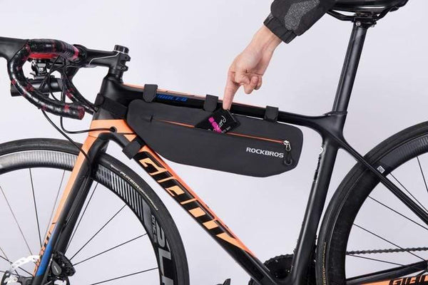 Planet Gates Bicycle Bag Cycling Triangle Saddle Frame Pouch Bags Rode MTB Waterproof Top Tube Front Frame Tool Kit Bag Accessories
