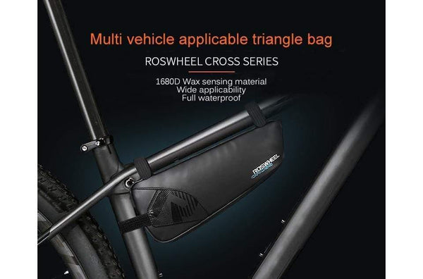 Planet Gates Bicycle Bags 1680D Nylon Full Waterproof Bike upper tube bags Cycling Triangle Saddle Bags Accessories CROSS SERIES
