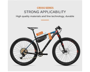Planet Gates Bicycle Bags 1680D Nylon Full Waterproof Bike upper tube bags Cycling Triangle Saddle Bags Accessories CROSS SERIES
