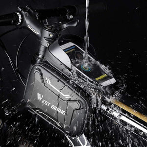 Planet Gates Bicycle Bags Front Frame High-quality MTB Bike Bag Cycling Accessories Waterproof Screen Touch Top Tube Phone Bag