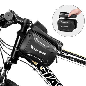 Planet Gates Bicycle Bags Front Frame High-quality MTB Bike Bag Cycling Accessories Waterproof Screen Touch Top Tube Phone Bag