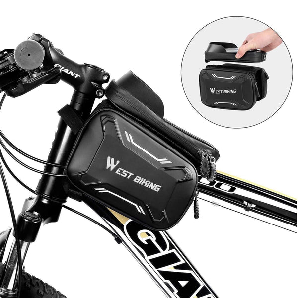 Planet Gates Bicycle Bags Front Frame High-quality MTB Bike Bag Cycling Accessories Waterproof Screen Touch Top Tube Phone Bag