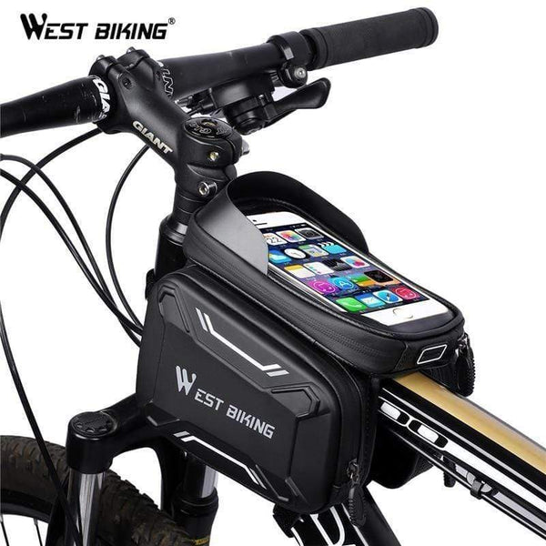 Planet Gates Bicycle Bags Front Frame High-quality MTB Bike Bag Cycling Accessories Waterproof Screen Touch Top Tube Phone Bag