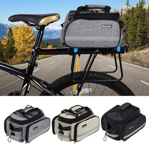 Planet Gates Bicycle Bags Large Capacity Waterproof Cycling Camel Bag Mountain Bike Saddle Trunk Bags Luggage Carrier Bike Bag