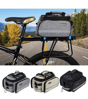 Planet Gates Bicycle Bags Large Capacity Waterproof Cycling Camel Bag Mountain Bike Saddle Trunk Bags Luggage Carrier Bike Bag