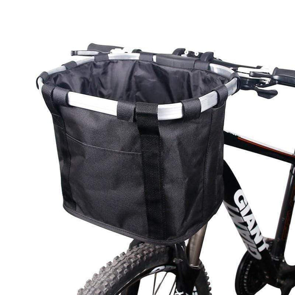 Planet Gates Bicycle Basket Handlebar Pannier Cycling Carryings Holder Bike Riding Pouch Cycle Biking Front Baggage Bag 3.0KG Load