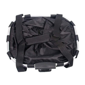 Planet Gates Bicycle Basket Handlebar Pannier Cycling Carryings Holder Bike Riding Pouch Cycle Biking Front Baggage Bag 3.0KG Load