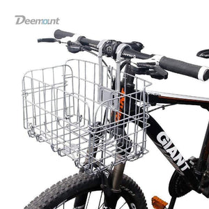 Planet Gates Bicycle Basket Handlebar Pannier Cycling Carryings Iron Casing Pouch Cycle Luggage Bag Heavy Duty / Basic Type Options