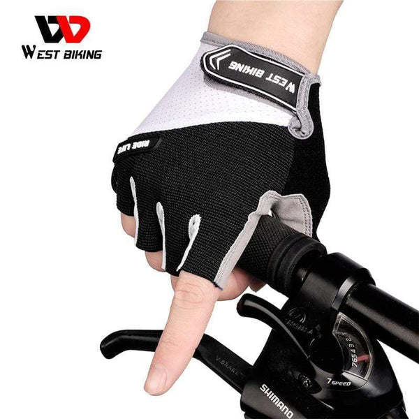 Planet Gates Bicycle Gloves Half-finger Breathable MTB Road Bike Gloves Anti-skid Mat Motorcycle Men Women Sports Cycling Gloves