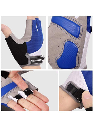 Planet Gates Bicycle Gloves Half-finger Breathable MTB Road Bike Gloves Anti-skid Mat Motorcycle Men Women Sports Cycling Gloves