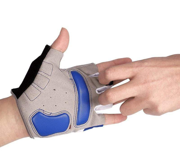 Planet Gates Bicycle Gloves Half-finger Breathable MTB Road Bike Gloves Anti-skid Mat Motorcycle Men Women Sports Cycling Gloves