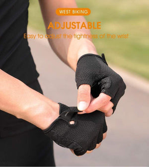 Planet Gates Bicycle Gloves Half-finger Breathable MTB Road Bike Gloves Anti-skid Mat Motorcycle Men Women Sports Cycling Gloves