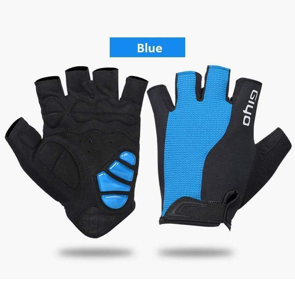 Planet Gates Bicycle Half Finger Gloves Breathable Lycra Fabric Men Women Cycling Gloves Road Bike Riding MTB DH Racing Outdoor Mittens