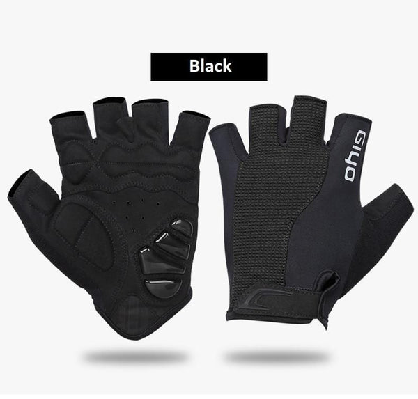 Planet Gates Bicycle Half Finger Gloves Breathable Lycra Fabric Men Women Cycling Gloves Road Bike Riding MTB DH Racing Outdoor Mittens