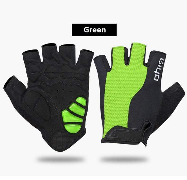 Planet Gates Bicycle Half Finger Gloves Breathable Lycra Fabric Men Women Cycling Gloves Road Bike Riding MTB DH Racing Outdoor Mittens