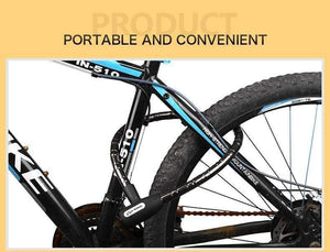 Planet Gates Bicycle Lock Anti-theft Cable Lock 0.85m Waterproof Cycling Motorcycle Cycle MTB Bike Security Lock with Illuminated Key