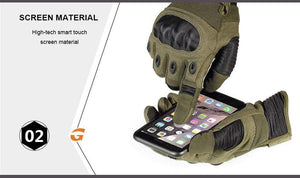 Planet Gates Bicycle Military Full Finger Gloves Men Tactical Glove Hunting Paintball Hiking Climbing Airsoft Shoot Mittens Men Hard Shell