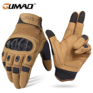 Planet Gates Bicycle Military Full Finger Gloves Men Tactical Glove Hunting Paintball Hiking Climbing Airsoft Shoot Mittens Men Hard Shell