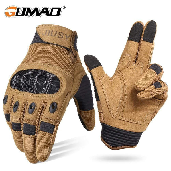 Planet Gates Bicycle Military Full Finger Gloves Men Tactical Glove Hunting Paintball Hiking Climbing Airsoft Shoot Mittens Men Hard Shell