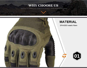 Planet Gates Bicycle Military Full Finger Gloves Men Tactical Glove Hunting Paintball Hiking Climbing Airsoft Shoot Mittens Men Hard Shell