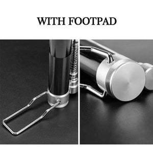 Planet Gates Bicycle Pump 160 PSI Cycling Pump Air Inflator Schrader & Presta Valve Road MTB Bike Tire Aluminum Alloy Bicycle Pump