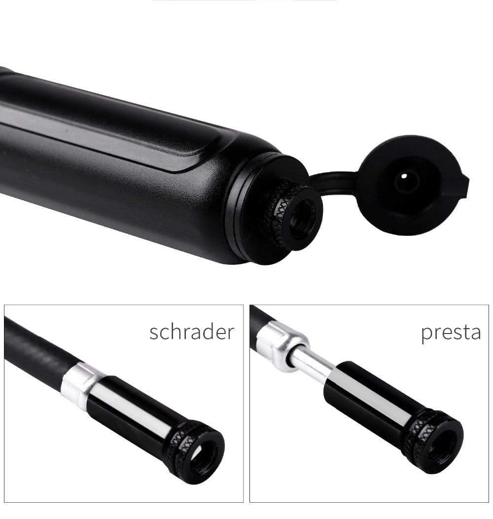 Planet Gates Bicycle Pump Mini Bike Portable Light Air Pump For Cycling Outdoor High Pressure Schrader Presta Bike Pumps Inflator