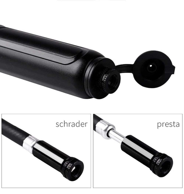 Planet Gates Bicycle Pump Mini Bike Portable Light Air Pump For Cycling Outdoor High Pressure Schrader Presta Bike Pumps Inflator