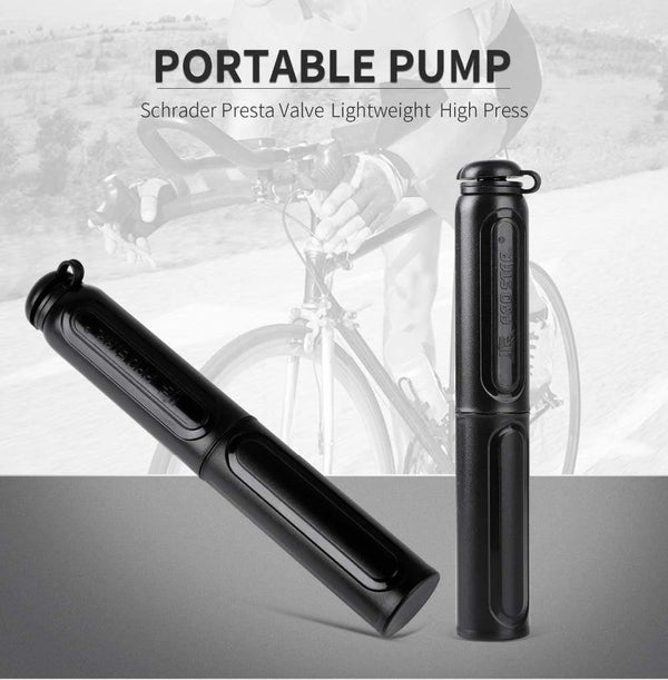 Planet Gates Bicycle Pump Mini Bike Portable Light Air Pump For Cycling Outdoor High Pressure Schrader Presta Bike Pumps Inflator