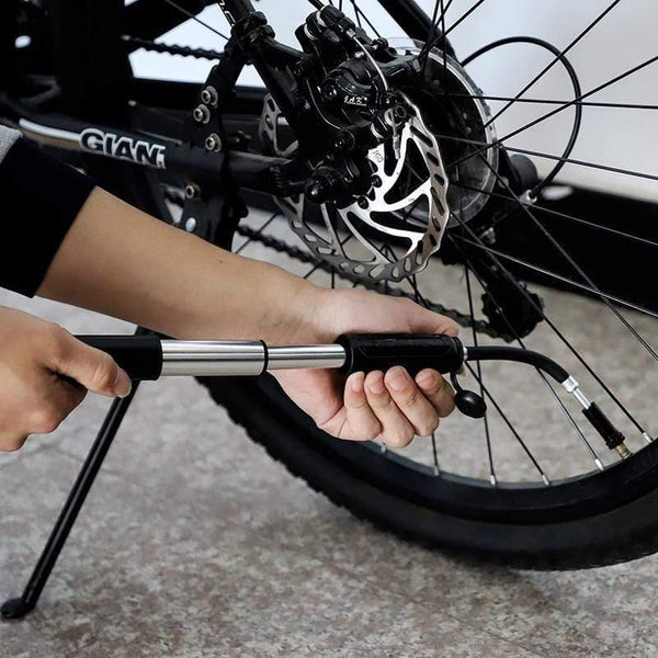 Planet Gates Bicycle Pump Mini Bike Portable Light Air Pump For Cycling Outdoor High Pressure Schrader Presta Bike Pumps Inflator