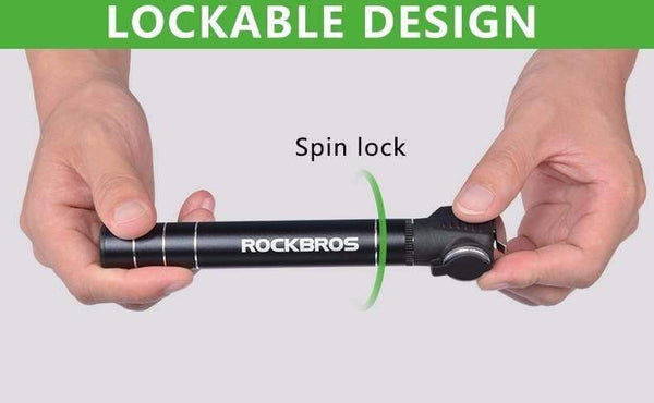Planet Gates Bicycle Pump Mini Portable Light Aluminum Alloy Bike Pump Air Pump Mountain Cycling Tire Inflator Schrader Presta Valve