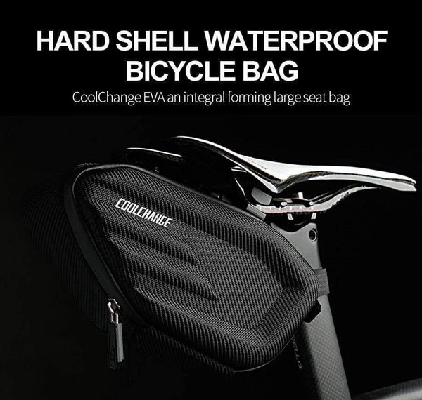 Planet Gates Bicycle Saddle Bag Waterproof MTB Bike Rear Bag Reflective Cycling Rear Seat Tail Large Bag Bike Accessories