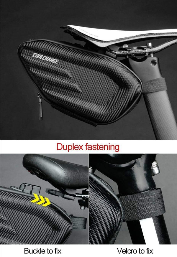 Planet Gates Bicycle Saddle Bag Waterproof MTB Bike Rear Bag Reflective Cycling Rear Seat Tail Large Bag Bike Accessories