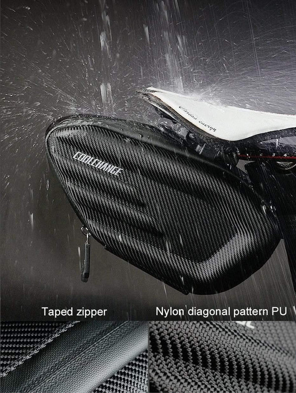 Planet Gates Bicycle Saddle Bag Waterproof MTB Bike Rear Bag Reflective Cycling Rear Seat Tail Large Bag Bike Accessories