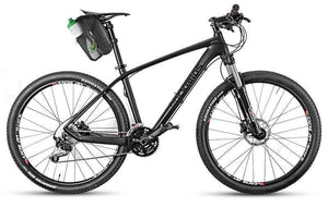 Planet Gates Bicycle Saddle Bag With Water Bottle Pocket Waterproof MTB Bike Rear Bags Cycling Rear Seat Tail Bag Bike Accessories
