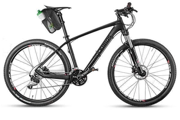 Planet Gates Bicycle Saddle Bag With Water Bottle Pocket Waterproof MTB Bike Rear Bags Cycling Rear Seat Tail Bag Bike Accessories