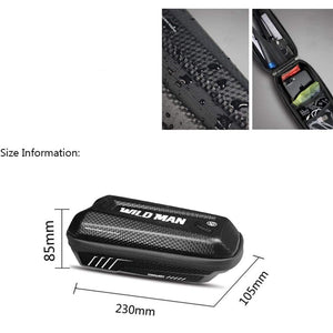Planet Gates Bicycle Top Tube Front Beam Bag MTB Road Cycling Anti Pressure Shock Rainproof Bag Bike Accessories