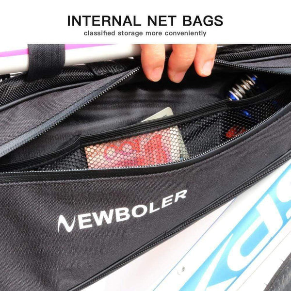 Planet Gates Bicycle Triangle Bag Bike Frame Front Tube Bag Waterproof Cycling Bag Battery Pannier Packing Pouch Accessories No Lip