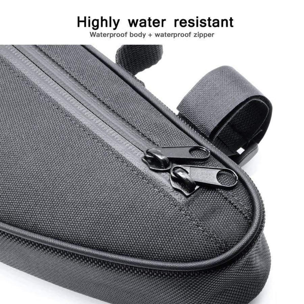 Planet Gates Bicycle Triangle Bag Bike Frame Front Tube Bag Waterproof Cycling Bag Battery Pannier Packing Pouch Accessories No Lip