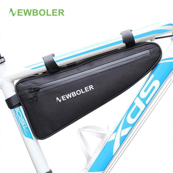 Planet Gates Bicycle Triangle Bag Bike Frame Front Tube Bag Waterproof Cycling Bag Battery Pannier Packing Pouch Accessories No Lip