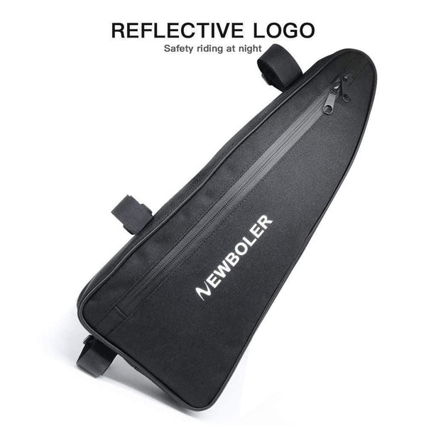 Planet Gates Bicycle Triangle Bag Bike Frame Front Tube Bag Waterproof Cycling Bag Battery Pannier Packing Pouch Accessories No Lip