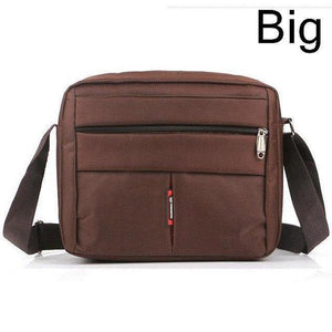 Planet Gates big brown 2 Men Messenger Bags,Oxford man bags Handbag Men's Travel Bags Small Crossbody Men Shoulder Bags