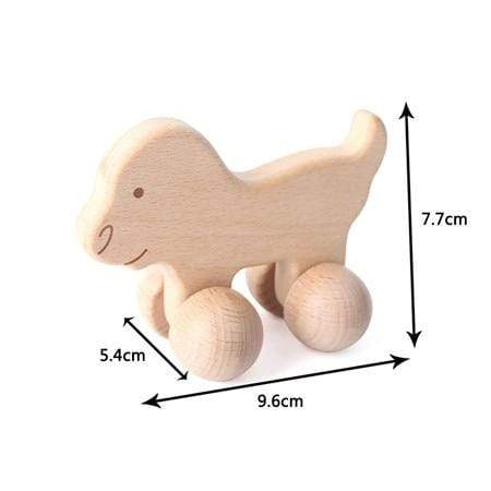 Planet Gates big dog Wooden Child Block For Babies BPA Free Organic Beech Animal Shape Baby Toy Car Montessori Toys Brain Game Handmade Crafts Gifts