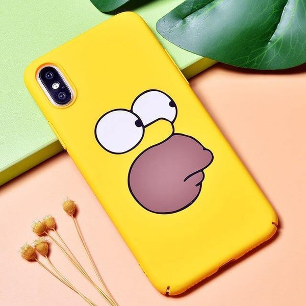 Planet Gates Big eyes / i7 Plus (i8 Plus) TOMKAS BOSS Funny Case for iPhone X Xs 7 8 Plus Luxury Cute Cartoon Hard Back Cover Phone Case for iPhone 6 S 6s Plus Coque