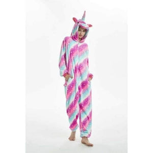 Planet Gates big galaxy unicorn / S Halloween Wholesale Animal Stitch Star Unicorn onesie Adult Unisex Cosplay Costume Women Pajamas Sleepwear Adult Winter