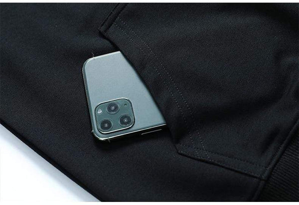 Planet Gates Big Size 9XL Fashion High Quality Sweatshirt Men Hip Hop Long Sleeve Pullover Black Grey Hoodies Streetwear Clothes